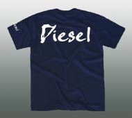 DIESEL T-SHIRT #D50  IN DIVERSEN FARBEN + GRÖßEN