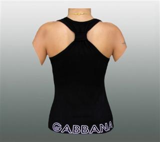 D&G DAMEN SHIRT MIT STRASS #DG079-1