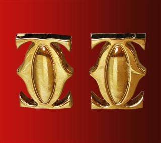 CARTIER MANSCHETTEN KNÖPFE #CA03