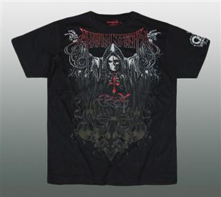 AFFLICTION SHIRT MIT STRASS Gr. M #018-1