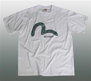 EVISU T-SHIRT GR. L#ES004-3