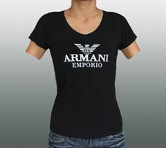 ARMANI DAMEN SHIRT MIT STRASS #AR521-1
