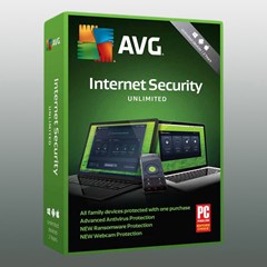AVG INTERNET SECURITY UNLIMITED 1Jahr