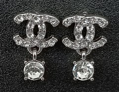 CHANEL OHRRINGE MIT STRASS #CH021S 