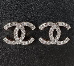 CHANEL OHRRINGE MIT STRASS #CH034SM