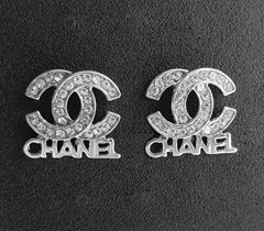 CHANEL OHRRINGE MIT STRASS #CH054SG