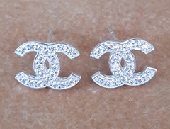 CHANEL OHRRINGE AUS SILBER #CH117K-SIL