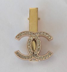 CHANEL HAARSPANGE MIT STRASS #CH293G