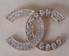 CHANEL ANSTECKNADEL / PIN / BROSCHE IM CHANEL DESIGN #CH305G