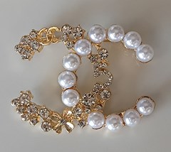 ANSTECKNADEL / PIN / BROSCHE IM CHANEL DESIGN #CH308G