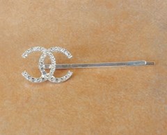 CHANEL HAARSPANGE MIT STRASS #CH417S 