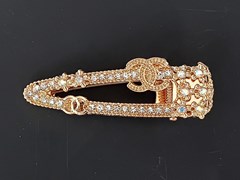 CHANEL HAARSPANGE MIT STRASS #CH441G