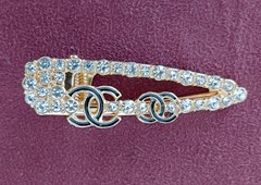 CHANEL HAARSPANGE MIT STRASS #CH442G 