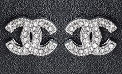 CHANEL OHRRINGE MIT STRASS #CH568SK