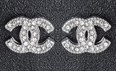 CHANEL OHRRINGE MIT STRASS #CH568SK