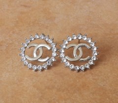 CHANEL OHRRINGE MIT STRASS #CH604S