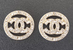 CHANEL OHRRINGE MIT STRASS #CH645G