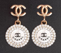 CHANEL OHRRINGE MIT STRASS #CH648G