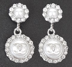CHANEL OHRRINGE MIT STRASS #CH649S