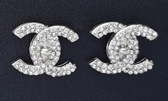 CHANEL OHRRINGE MIT STRASS #CH655S