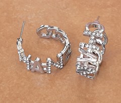 CHANEL OHRRINGE MIT STRASS #CH656
