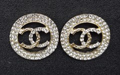 CHANEL OHRRINGE MIT STRASS #CH658G