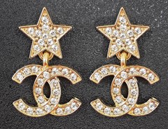 CHANEL OHRRINGE MIT STRASS #CH662G 