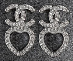 CHANEL OHRRINGE MIT STRASS #CH664S