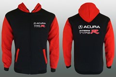 ACURA INTEGRA HOODIE SCHWARZ-ROT