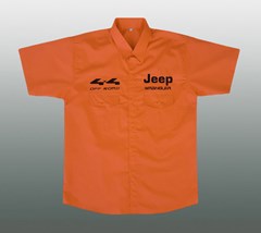 JEEP WRANGLER SHIRT ORANGE