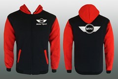 MINI COOPER HOODIE BI-COLOR