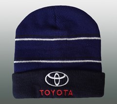 TOYOTA BEANIE GESTREIFT