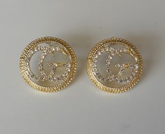 DESIGNER OHRRINGE MIT STRASS #GUC06G