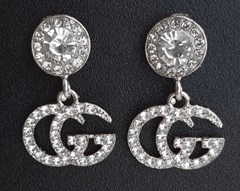 DESIGNER OHRRINGE MIT STRASS #GUC09S