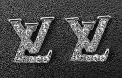 LV OHRRINGE MIT STRASS #LV295S
