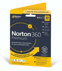 NORTON 360 PREMIUM 10PC