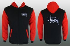 STÜSSY HOODIE BICOLOR