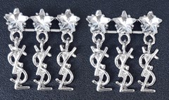 YSL OHRRINGE MIT STRASS #YSL66S