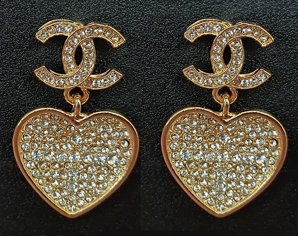 CC OHRRINGE MIT STRASS