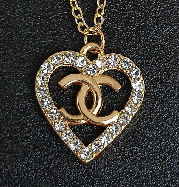 CC KETTE mit Strass Neckless