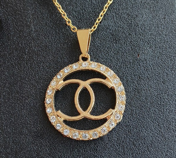 CC KETTE mit Strass Neckless