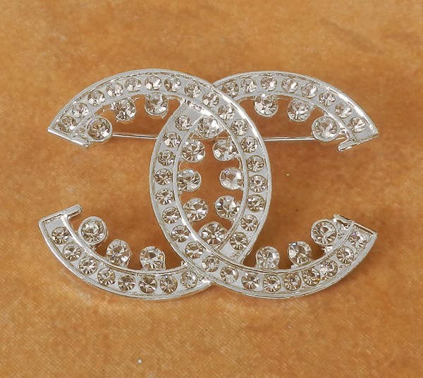CC ANSTECKNADEL BROSCHE MIT STRASS