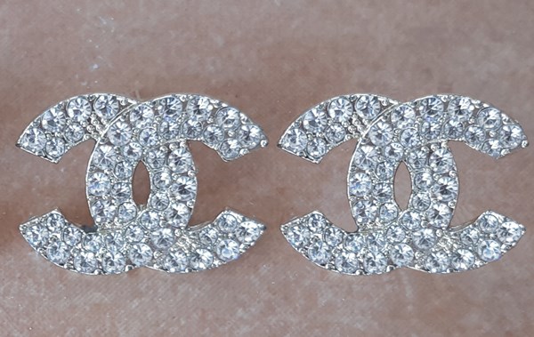CC Ohrringe mit Strass Blink Blink