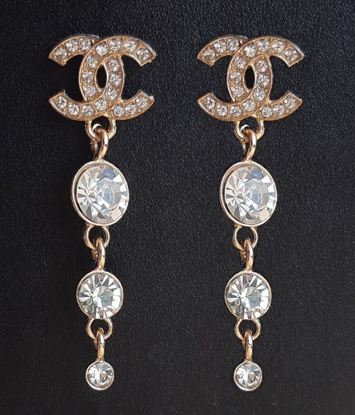 CC OHRRINGE MIT STRASS