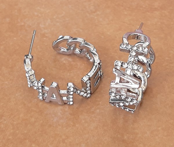CC OHRRINGE MIT STRASS