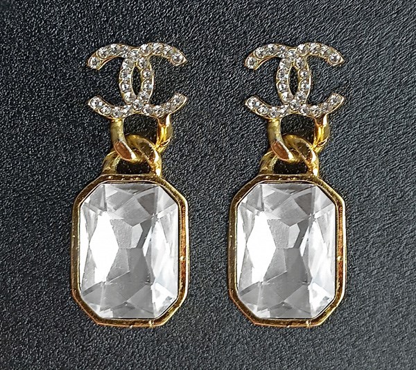 CC OHRRINGE MIT STRASS