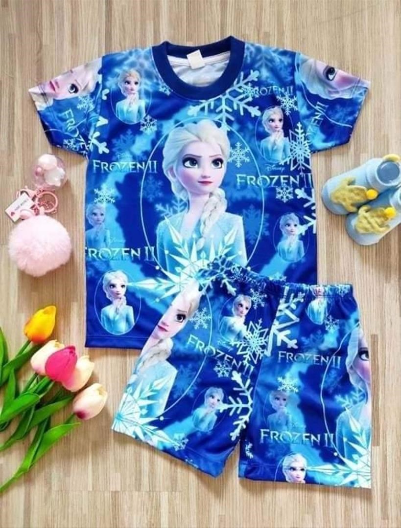 KINDER FROZEN T-shirt Corona Omikron