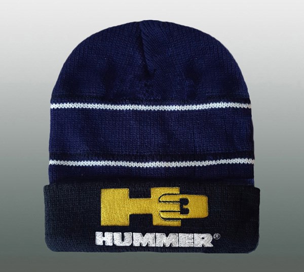 HUMMER H3 MÜTZE GESTREIFT Beanie