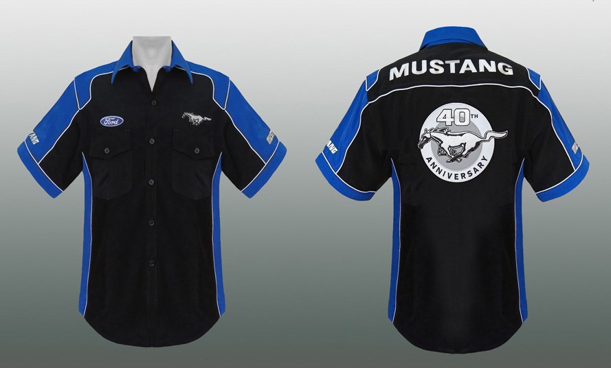 MUSTANG 40 ANNIVERSARY HEMD