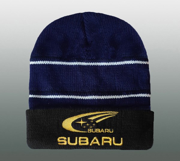 SUBARU Beanie MIT STREIFEN